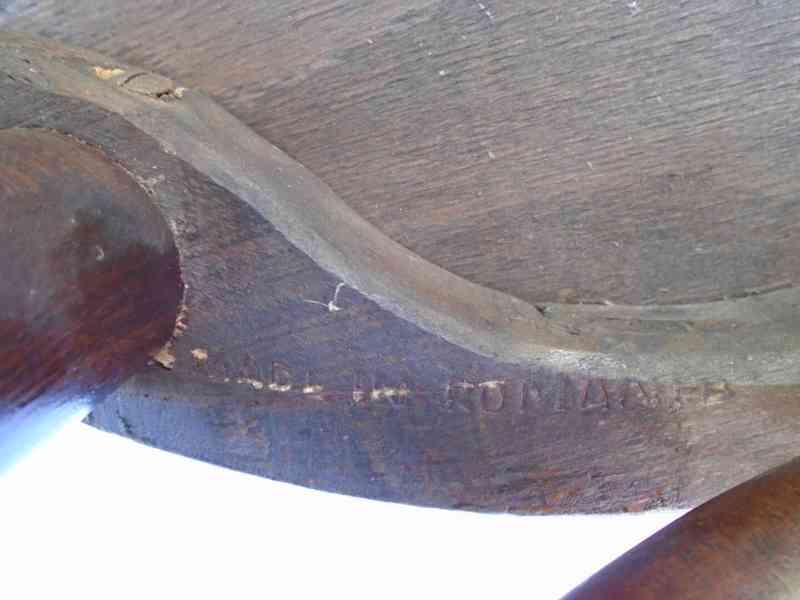 Starožitná barová vyšší židle židlička Ton Thonet 73 pěkná - foto 17