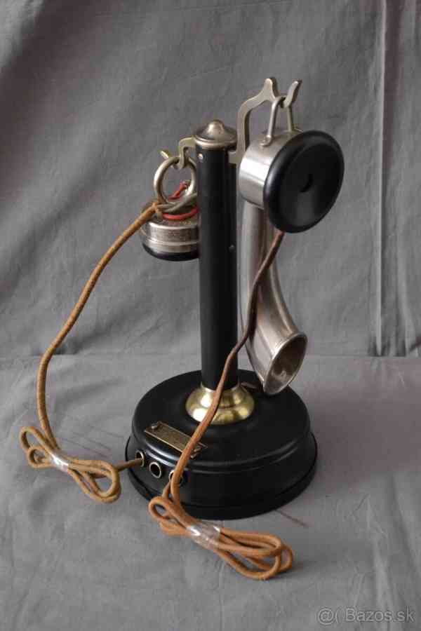 Velmi starý francouzsky Telefon Thomson Houston I - foto 4