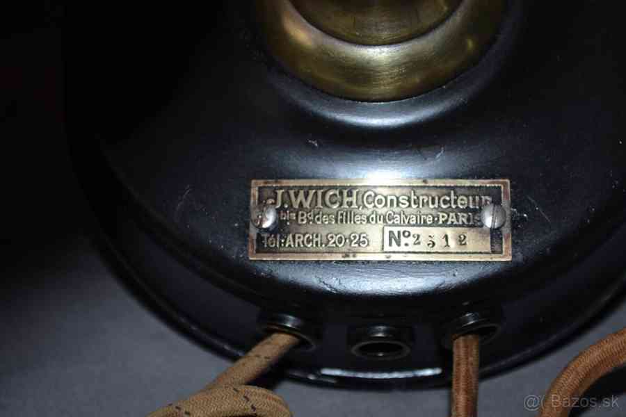 Velmi starý francouzsky Telefon Thomson Houston I - foto 5