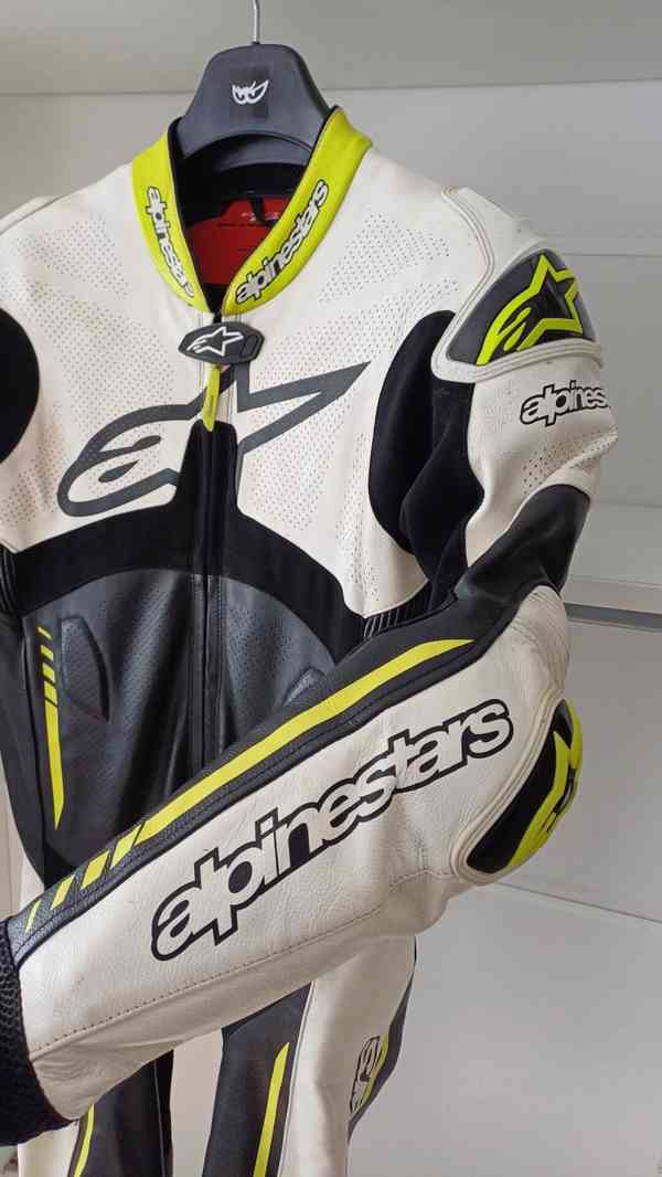 Kožená 1 - dílná kombinéza Alpinestars Atem  - foto 3
