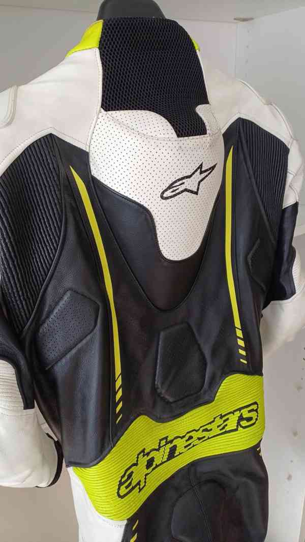 Kožená 1 - dílná kombinéza Alpinestars Atem  - foto 13