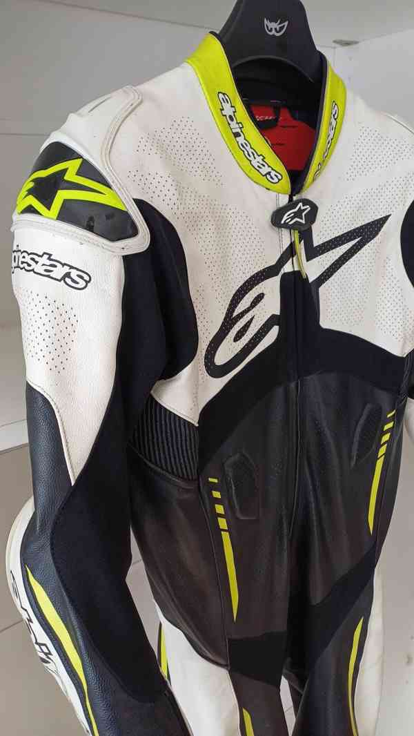 Kožená 1 - dílná kombinéza Alpinestars Atem  - foto 5