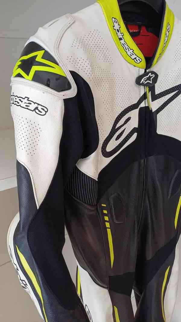 Kožená 1 - dílná kombinéza Alpinestars Atem  - foto 4