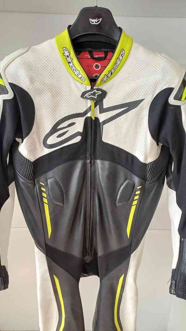 Kožená 1 - dílná kombinéza Alpinestars Atem  - foto 2
