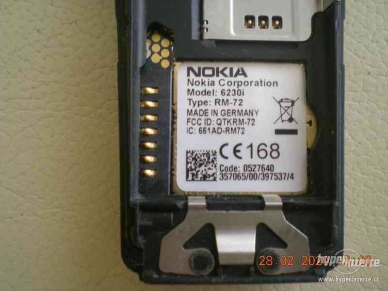 Nokia 6230i - tlačítkové mobilní telefony z r.2005 od 10,-Kč - foto 10