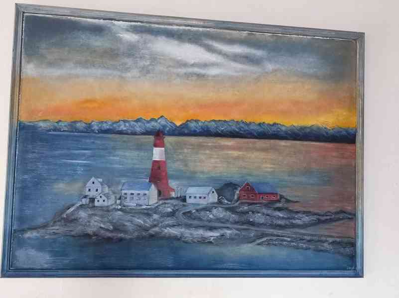 Obraz - Maják - Norsko - foto 2