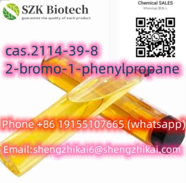 Vysoce čistý BMK olej CAS 2114-39-8 2-Brom-1-fenylpropan - foto 3