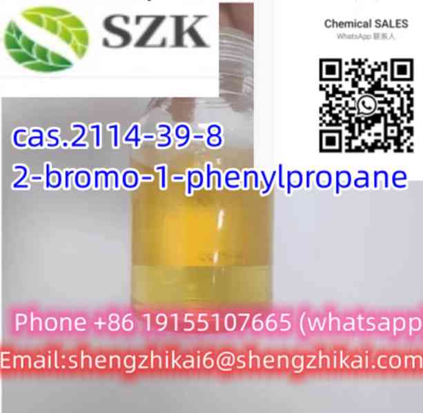 Vysoce čistý BMK olej CAS 2114-39-8 2-Brom-1-fenylpropan - foto 4