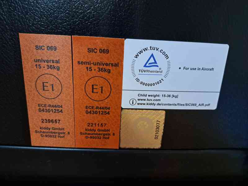 Dětská autosedačka Kiddy Smartfix - foto 2