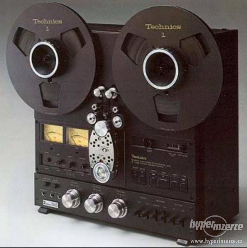 kotoučový magnetofon Technics, Teac a Tandberg - foto 1