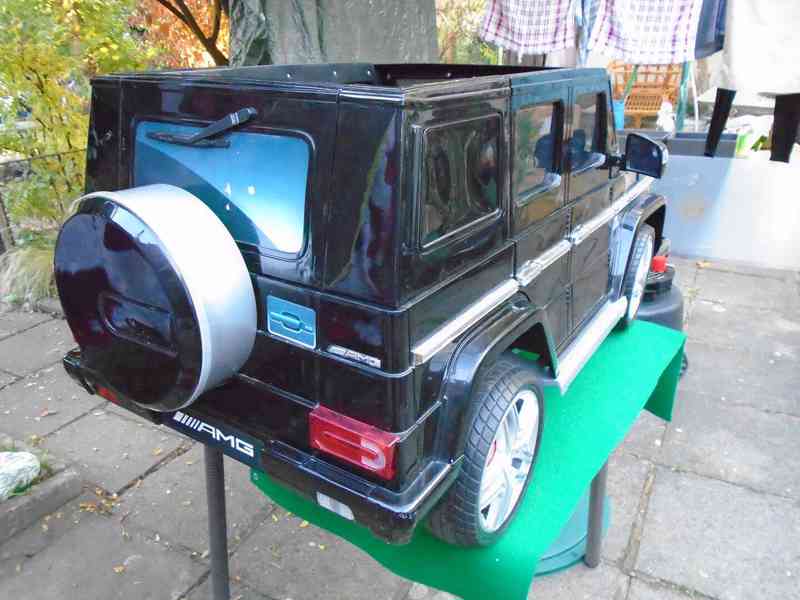 Dětské elektrické auto Mercedes Benz AMG G63 pro 1 dítě  - foto 8