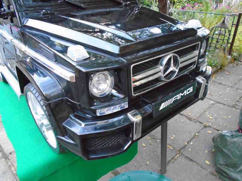 Dětské elektrické auto Mercedes Benz AMG G63 pro 1 dítě  - foto 3