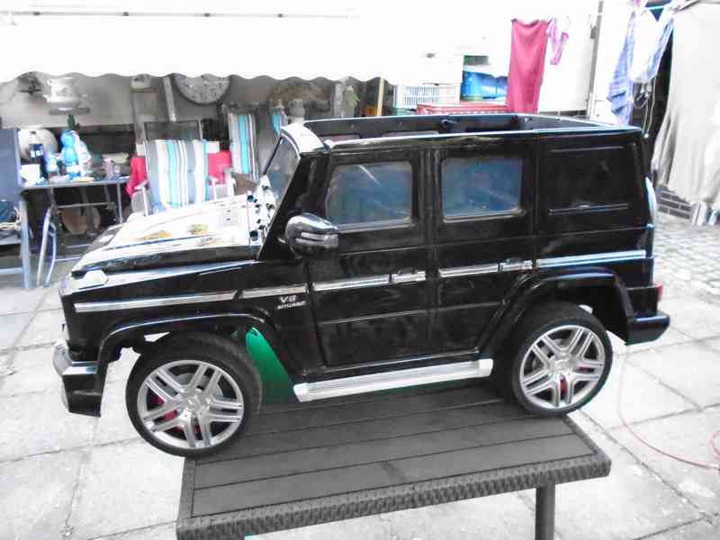 Dětské elektrické auto Mercedes Benz AMG G63 pro 1 dítě  - foto 9