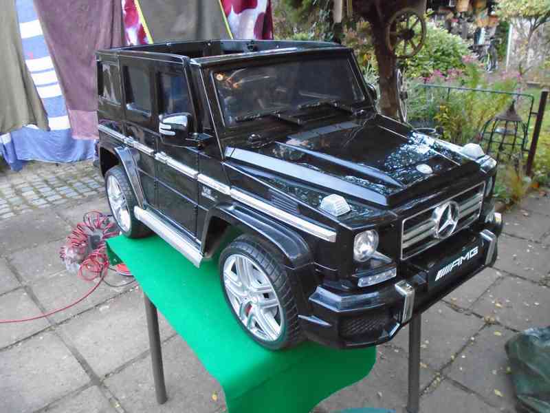 Dětské elektrické auto Mercedes Benz AMG G63 pro 1 dítě 