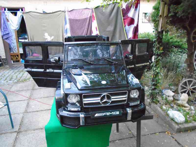 Dětské elektrické auto Mercedes Benz AMG G63 pro 1 dítě  - foto 11