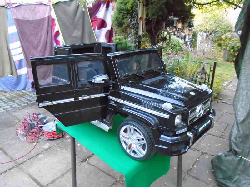 Dětské elektrické auto Mercedes Benz AMG G63 pro 1 dítě  - foto 12