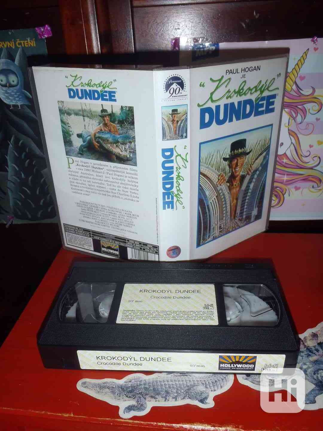 VHS Krokodýl Dundee / sběratelský stav - foto 1