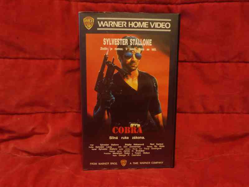 VHS Kobra 1986 Cobra Sylvester Stallone TOP stav - foto 2