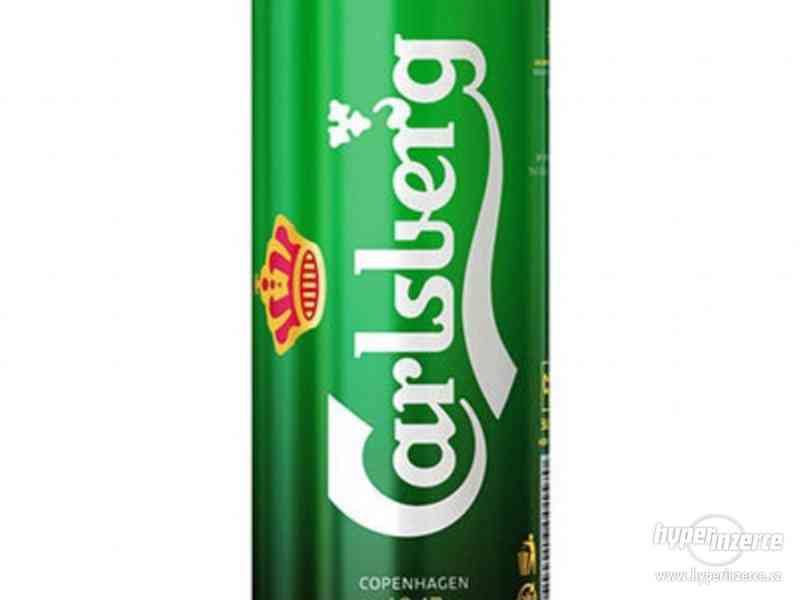 Pivo CARSLBERG 0,5L x 24 cans 5% ALC. vyrobené v Polsku 1512 - foto 1