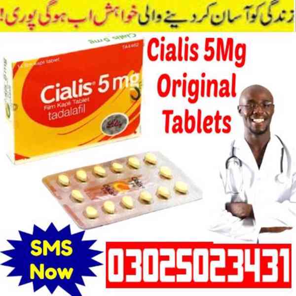 Cialis 5mg Tablets For Men In Larkana ? 03025023431 ? Stock - foto 2