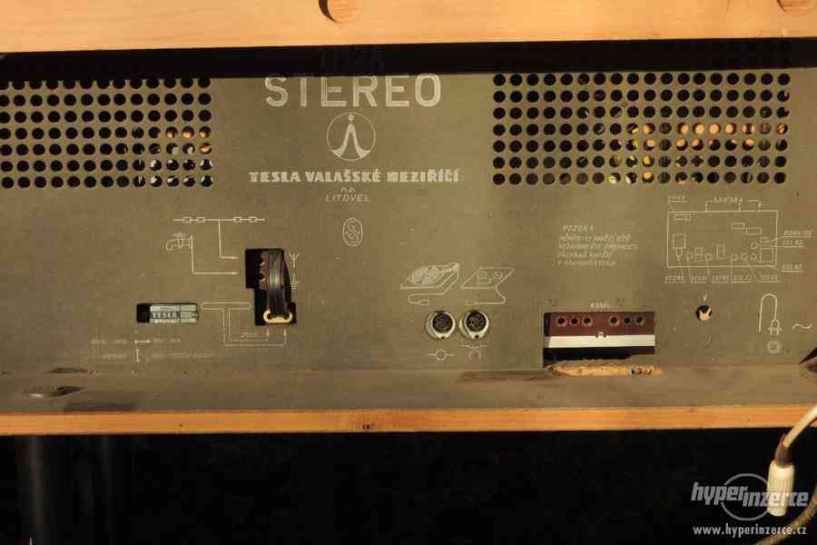 Lampové stereo rádio Tesla Echo Stereo - foto 6