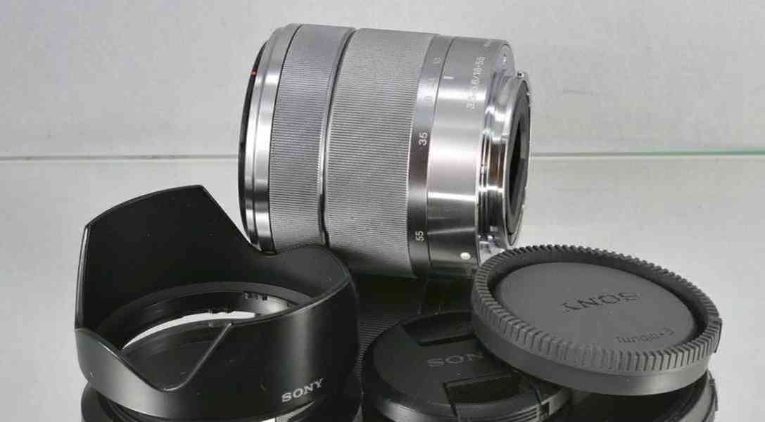 Sony E 18–55 mm F3,5–5,6 OSS **APS-C Zoom Lens, E mount - foto 1