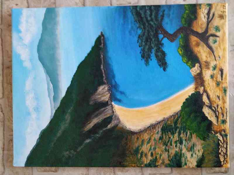 Obraz - Řecký výhled 30x40