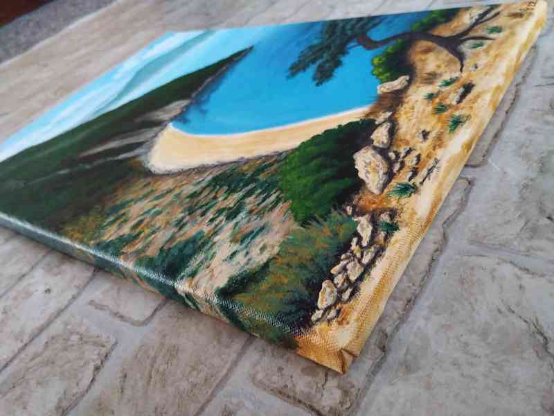 Obraz - Řecký výhled 30x40 - foto 2