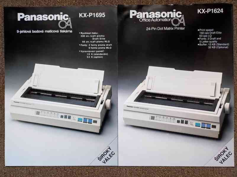 Tiskárny 1. pol 90 let i zahraniční prospekty - foto 5