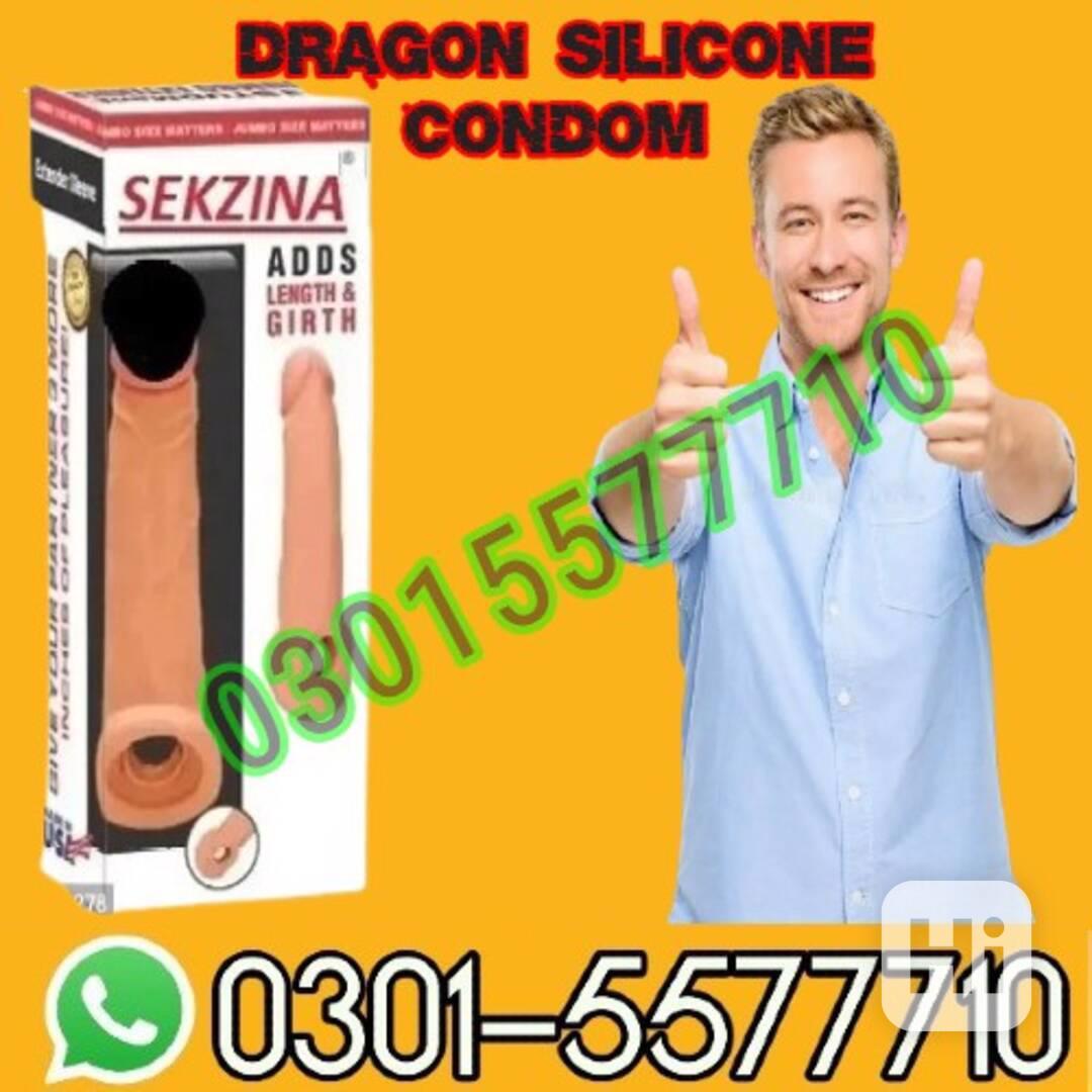 Jumbo Dragon Silicone Condom In Pakistan_ 03015577710😭🥀 - foto 1