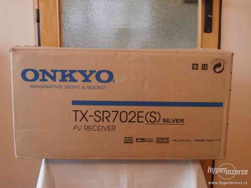 AV receiver Onkyo TX-SR 702 E, nový, orig.zabalený - foto 2