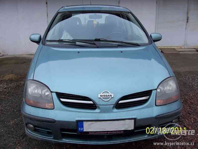 Nissan Almera Tino 1.8i16V r.v.2001 - foto 1