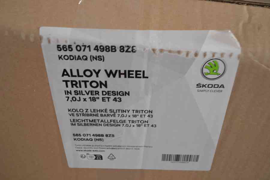 Škoda Kodiaq/VW Tiguan/Seat Taracco- NOVÉ 18 Alu disky - foto 2