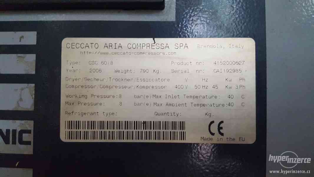 Stacionární kompresor Cecato CSC 60 - foto 2