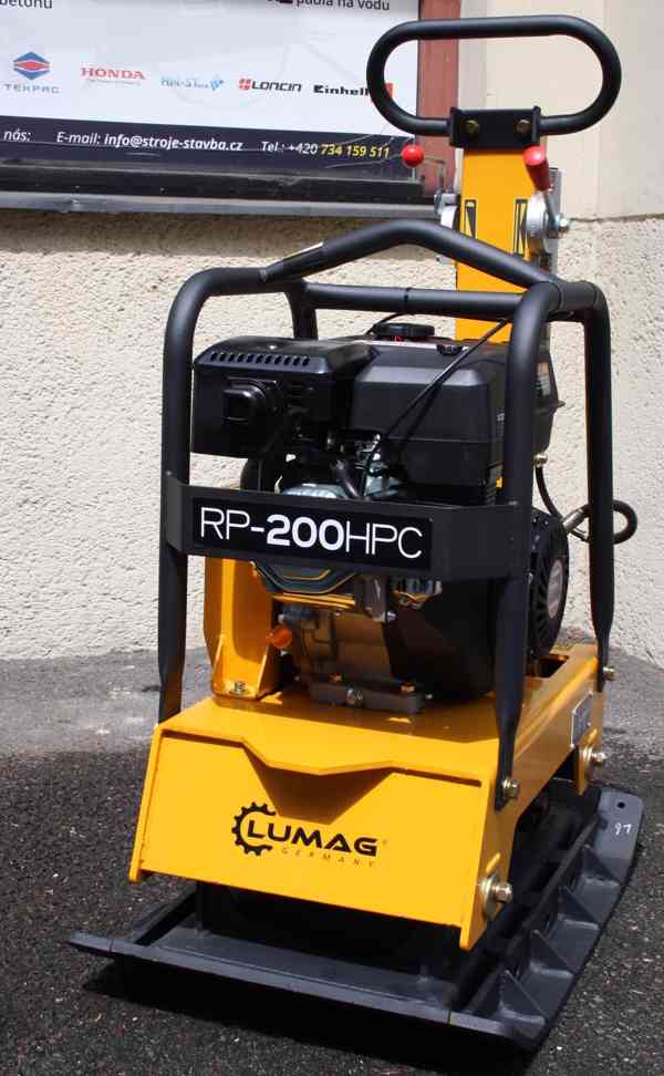 Vibrační deska Lumag RP200HPC LONCIN 9HP - foto 2