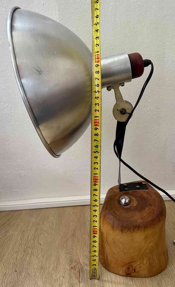 UPCYCLING elekt lampa AUTORSKÝ ORIGINÁL hliník 2kuličky TOP! - foto 15