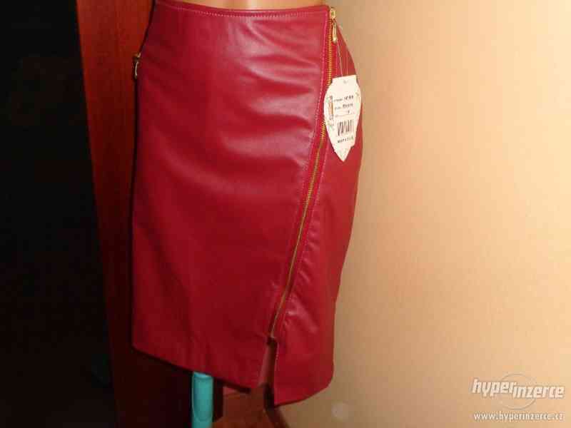 luxusní koženková sukně koupená v USA, - foto 1