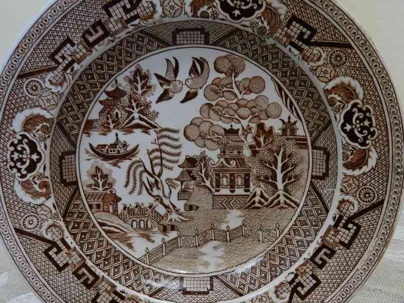 Hezký starý Talíř Hardtmuth Wien Vídeň České Budějovice - foto 3