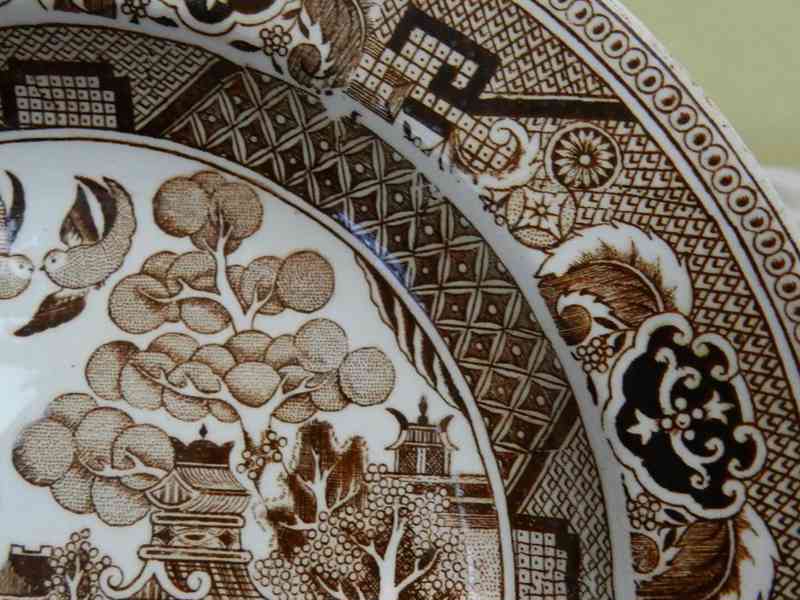 Hezký starý Talíř Hardtmuth Wien Vídeň České Budějovice - foto 4