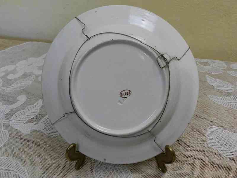 Hezký starý Talíř Hardtmuth Wien Vídeň České Budějovice - foto 5