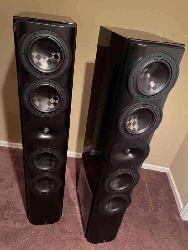 Perlisten S7T Tower Speakers in Gloss Black - foto 2