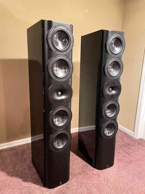 Perlisten S7T Tower Speakers in Gloss Black - foto 1