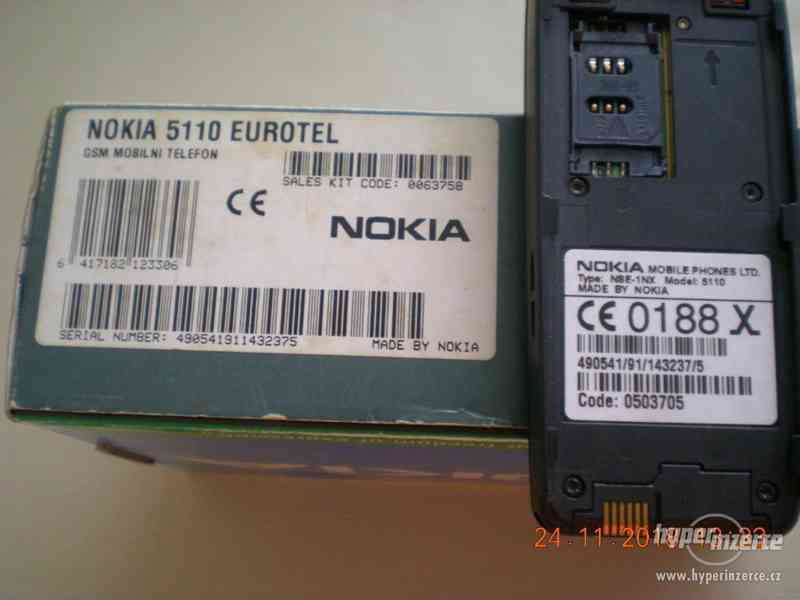 Nokia 5110 z r.1998 - plně funkční telefony - foto 11