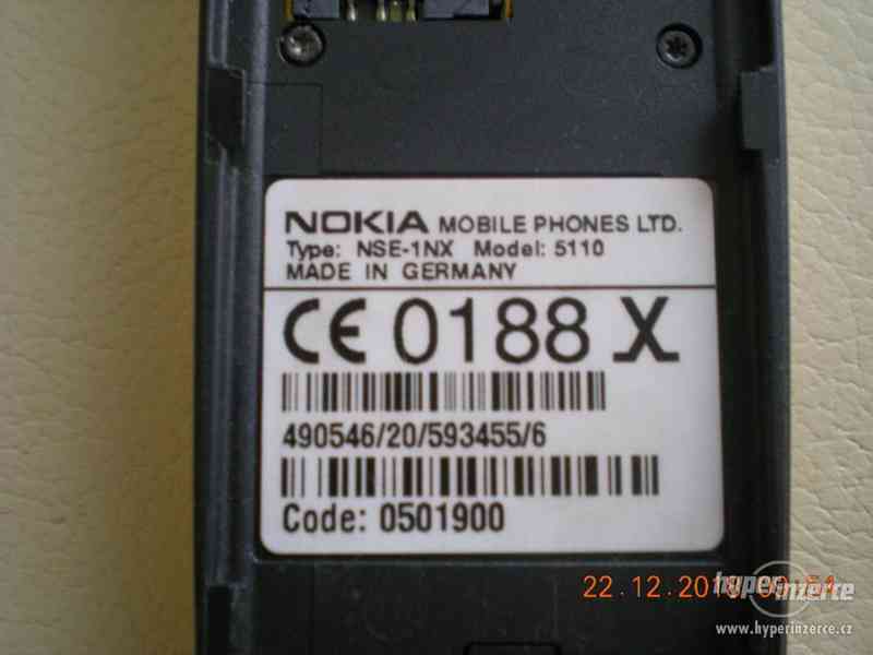 Nokia 5110 z r.1998 - plně funkční telefony - foto 23
