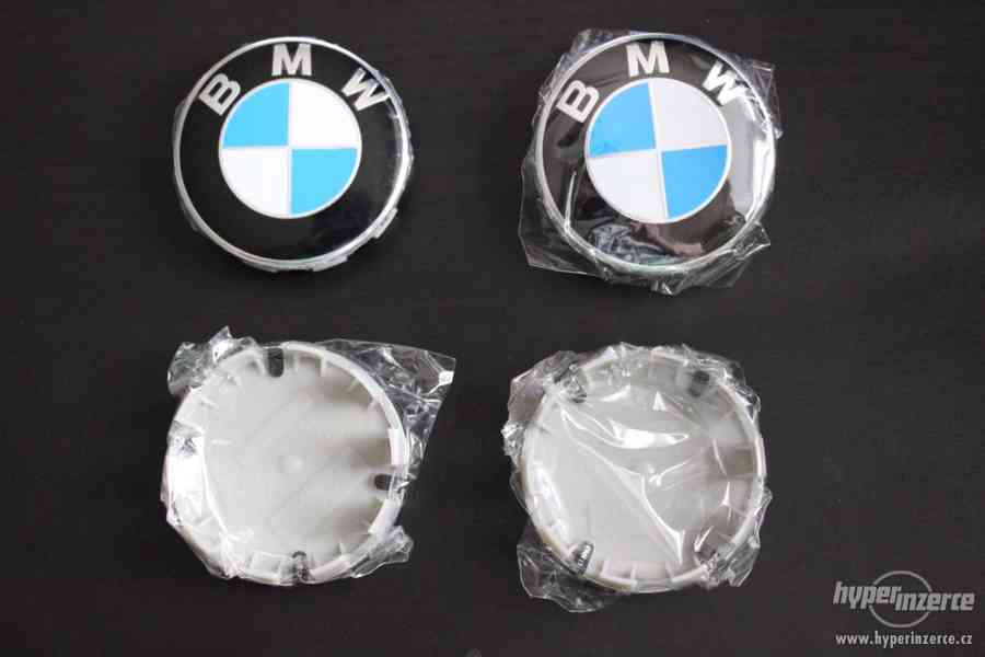 BMW středy kol, kryty, pokličky do kol, krytky 68mm - foto 2