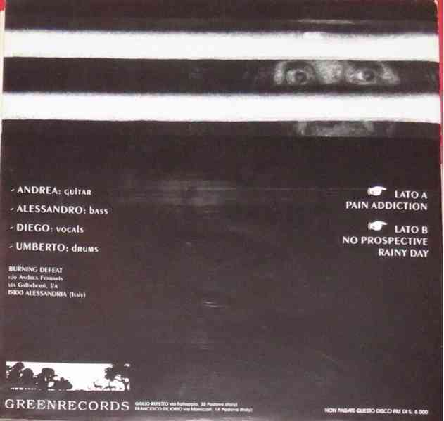 Burning Defeat ‎– Singlin' Out The Aims (EP) - foto 2