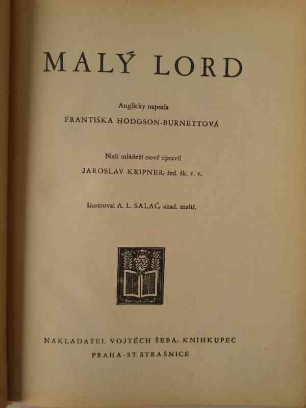 Malý lord (F. Hodgson Burnett) - foto 2