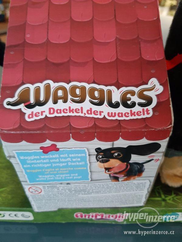 Interaktivní plyšový pejsek Waggles Animagic - foto 10