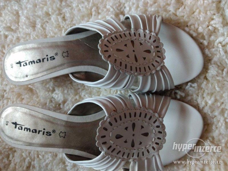 Nové dámské pantoflíčky TAMARIS velikost 40 - foto 1