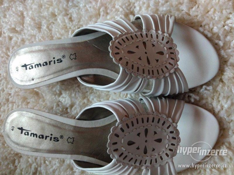 Nové dámské pantoflíčky TAMARIS velikost 40 - foto 2